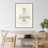 Golden Gate Bridge Landmark Art Print - Kitchen Wall Art