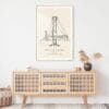 Golden Gate Bridge Landmark Art Print - Shelf