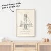 Golden Gate Bridge Landmark One Line Drawing