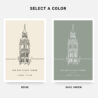 London Big Ben Clock Tower Art Print - Colors