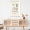 Notre Dame Landmark Art Print - Shelf