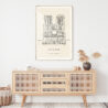 Notre Dame Landmark Art Print - Shelf