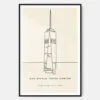 One World Trade Center Art Print - Main - Black Frame