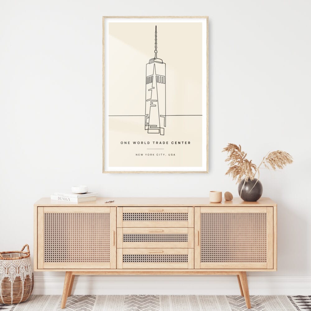 One World Trade Center Art Print - Shelf One World Trade Center Art Print - Shelf
