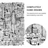 Buffalo NY Vector Art - Single Line Art Detail