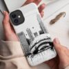 Chicago Cloud Gate - The Bean - Phone Case - Tough Case - Holding in Hand