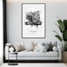 Framed Amsterdam Canal District Wall Art - Living Room - Portrait