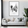 Framed Amsterdam Grachtengordel Wall Art - Living Room - Portrait