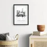 Framed The Bean Chicago Wall Art - Hallway - Portrait