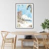 Maui Hawaii Watercolor Art Print - Kitchen Wall Art - Portrait