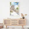 Sagrada Familia Barcelona Watercolor Art Print - Shelf - Portrait