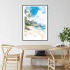 Tropical Kauai Watercolor Art Print - Kitchen Wall Art - Portrait