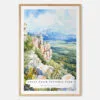 Great Basin National Park Watercolor Art Print - Main - Wood Frame