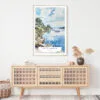 Lake Windermere Cumbria Watercolor Art Print - Shelf - Portrait