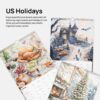 2025 Calendar - US Holidays