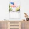 2025 Calendar - US Holidays - Shelf