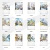 2025 Wall Calendar - Travel - Bucket list - Overview
