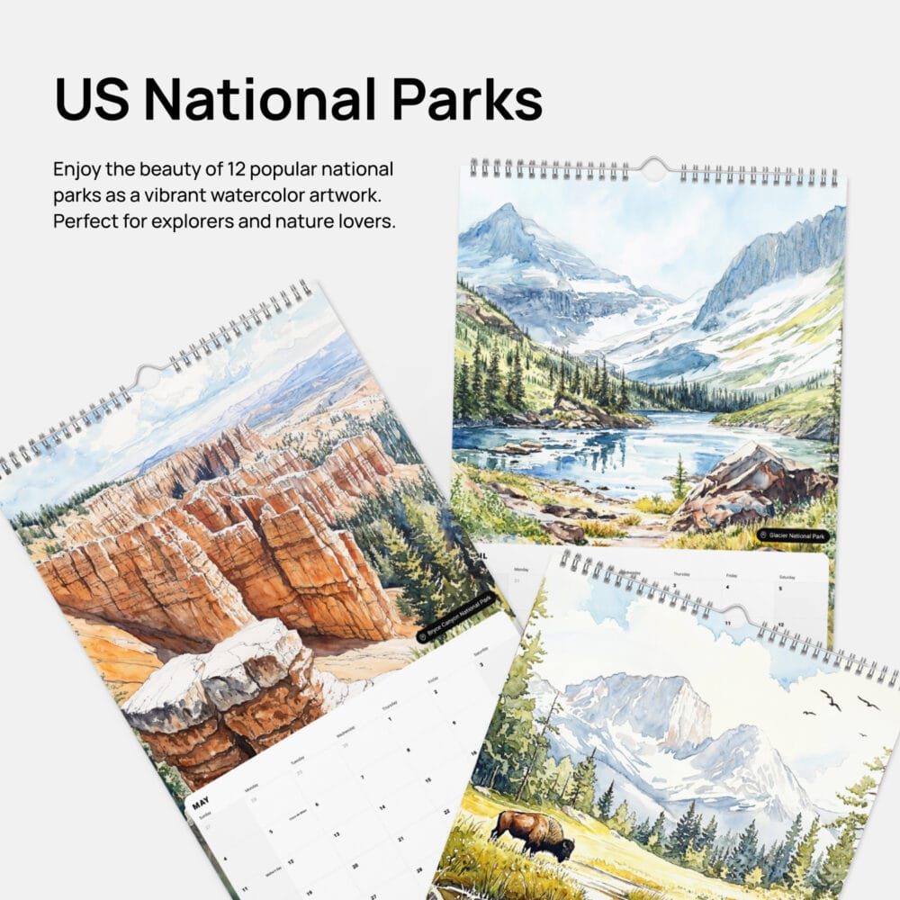 2025 Wall Calendar - US National Parks 2025 Wall Calendar - US National Parks