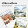2025 Wall Calendar - US National Parks