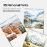 2025 Wall Calendar - US National Parks