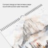 2025 Wall Calendar - US National Parks - Detail