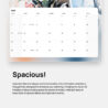 2025 Wall Calendar - US National Parks - Grid