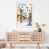 Hoi An Vietnam Watercolor Art Print - Shelf - Portrait