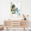 Phuket Thailand Watercolor Art Print - Shelf - Portrait