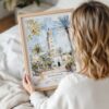Woman Holding Framed Marrakesh Wall Art - Portrait