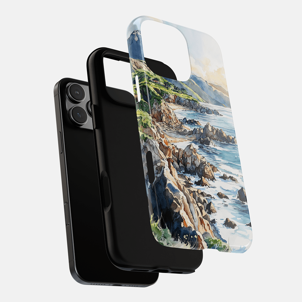 Big Sur California Phone Case - Tough Case - Explosion Big Sur California Phone Case - Tough Case - Explosion