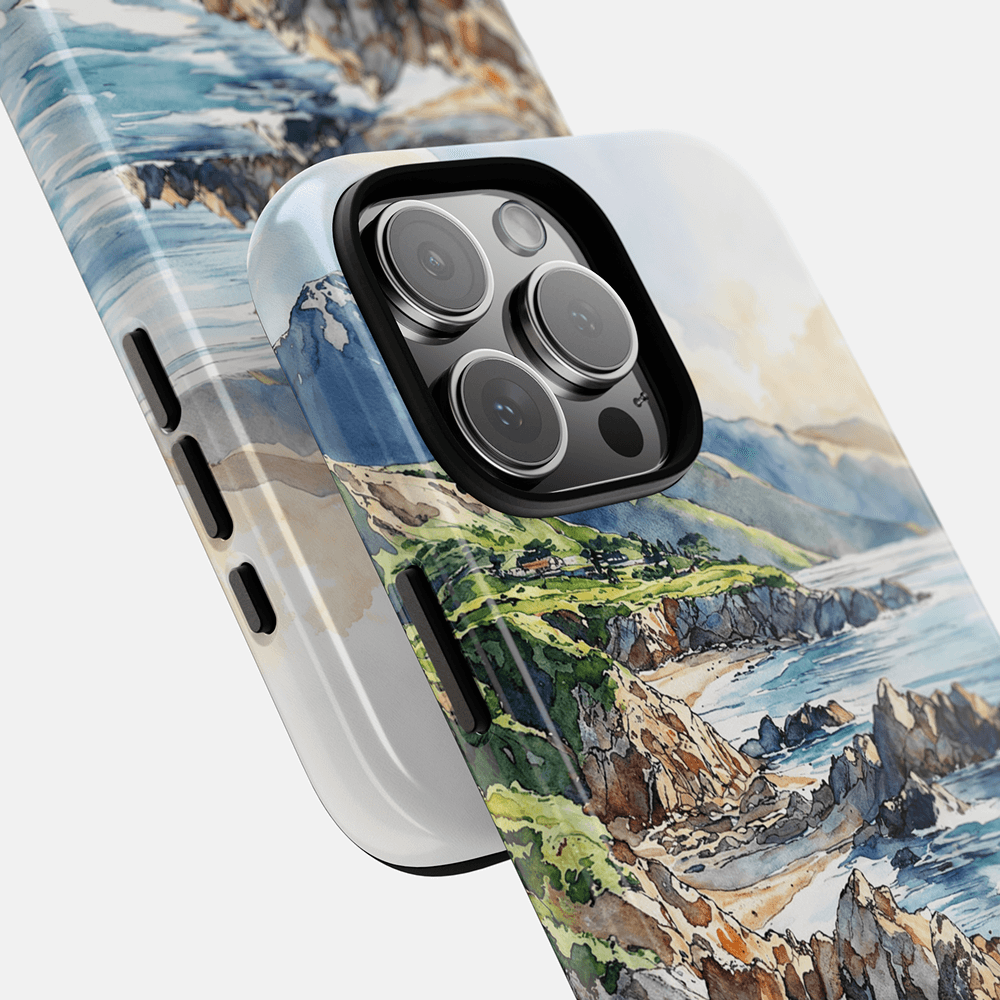 Big Sur California Phone Case - Tough Case - Parallax Big Sur California Phone Case - Tough Case - Parallax