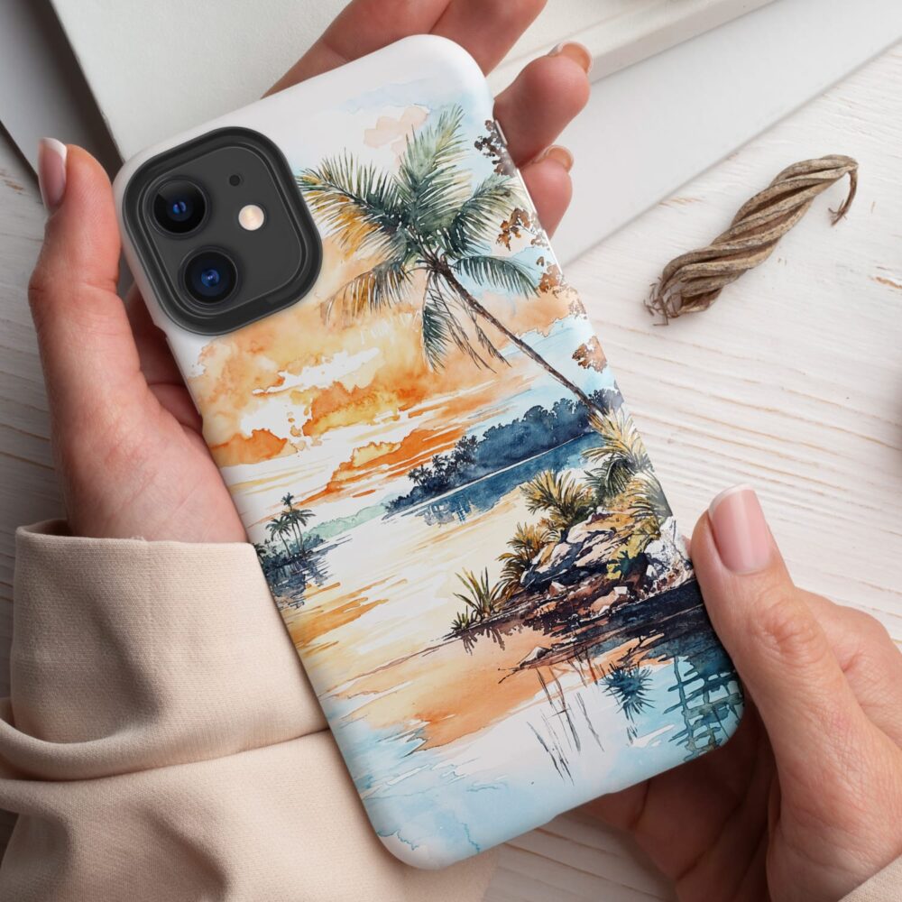 Biscayne National Park Phone Case - Tough Case - Holding in Hand Biscayne National Park Phone Case - Tough Case - Holding in Hand