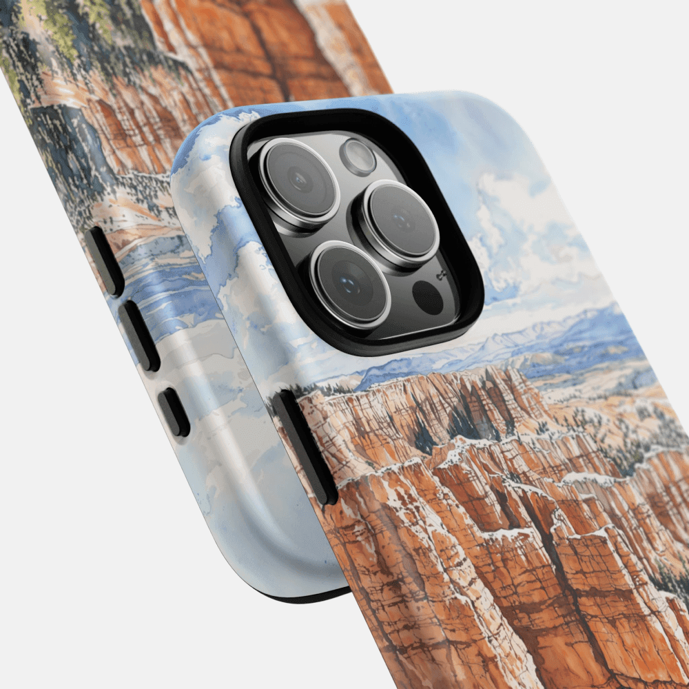 Bryce Canyon National Park Phone Case - Tough Case - Parallax Bryce Canyon National Park Phone Case - Tough Case - Parallax