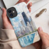 Chicago Skyline Phone Case - Tough Case - Holding in Hand