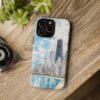 Chicago Skyline Phone Case - Tough Case - On Wood Table