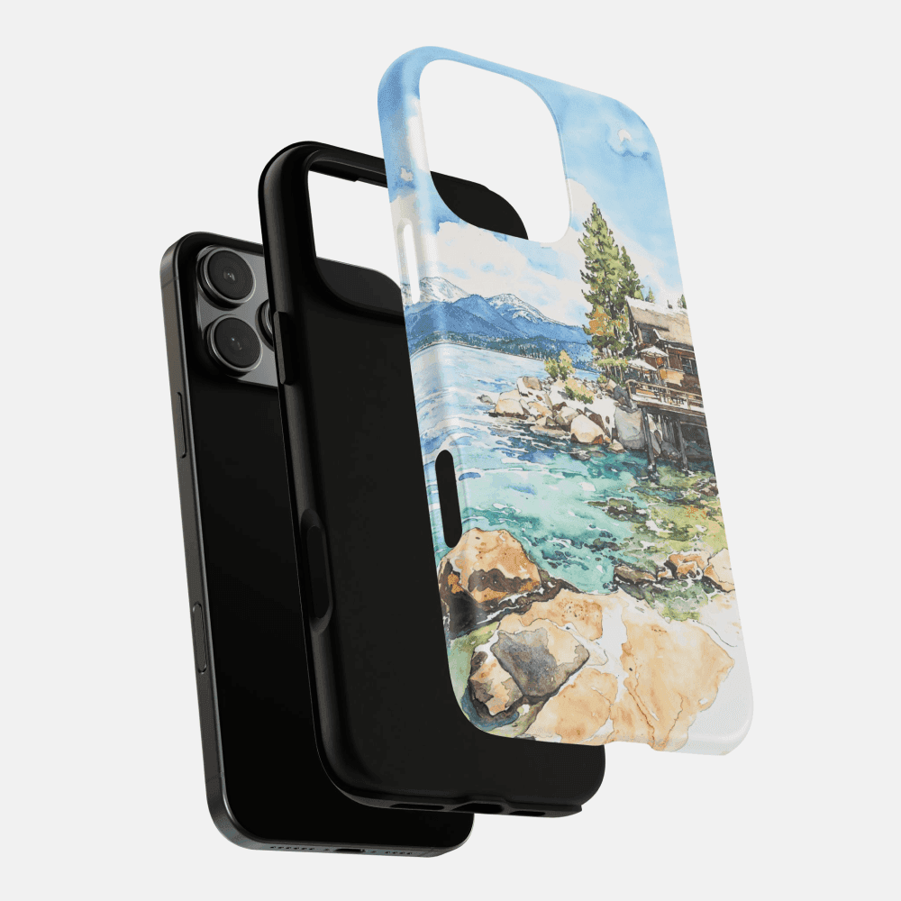 Lake Tahoe Phone Case - Tough Case - Explosion Lake Tahoe Phone Case - Tough Case - Explosion