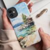 Lake Tahoe Phone Case - Tough Case - Holding in Hand