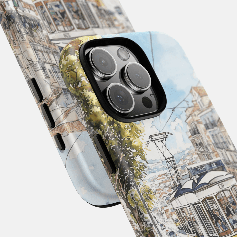 Lisbon Portugal Phone Case - Tough Case - Parallax Lisbon Portugal Phone Case - Tough Case - Parallax