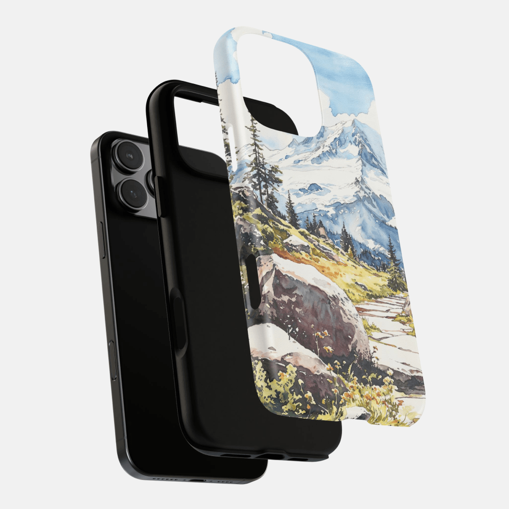 Mount Rainier Phone Case - Tough Case - Explosion Mount Rainier Phone Case - Tough Case - Explosion