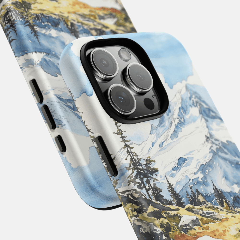 Mount Rainier Phone Case - Tough Case - Parallax Mount Rainier Phone Case - Tough Case - Parallax