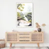 New River Gorge National Park Watercolor Art Print - Shelf - Portrait