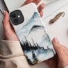Pacific Northwest National park Phone Case - Tough Case - Holding in Hand