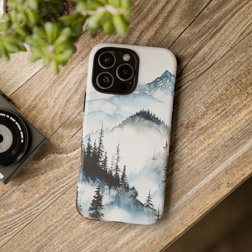 Pacific Northwest National park Phone Case - Tough Case - On Wood Table Pacific Northwest National park Phone Case - Tough Case - On Wood Table