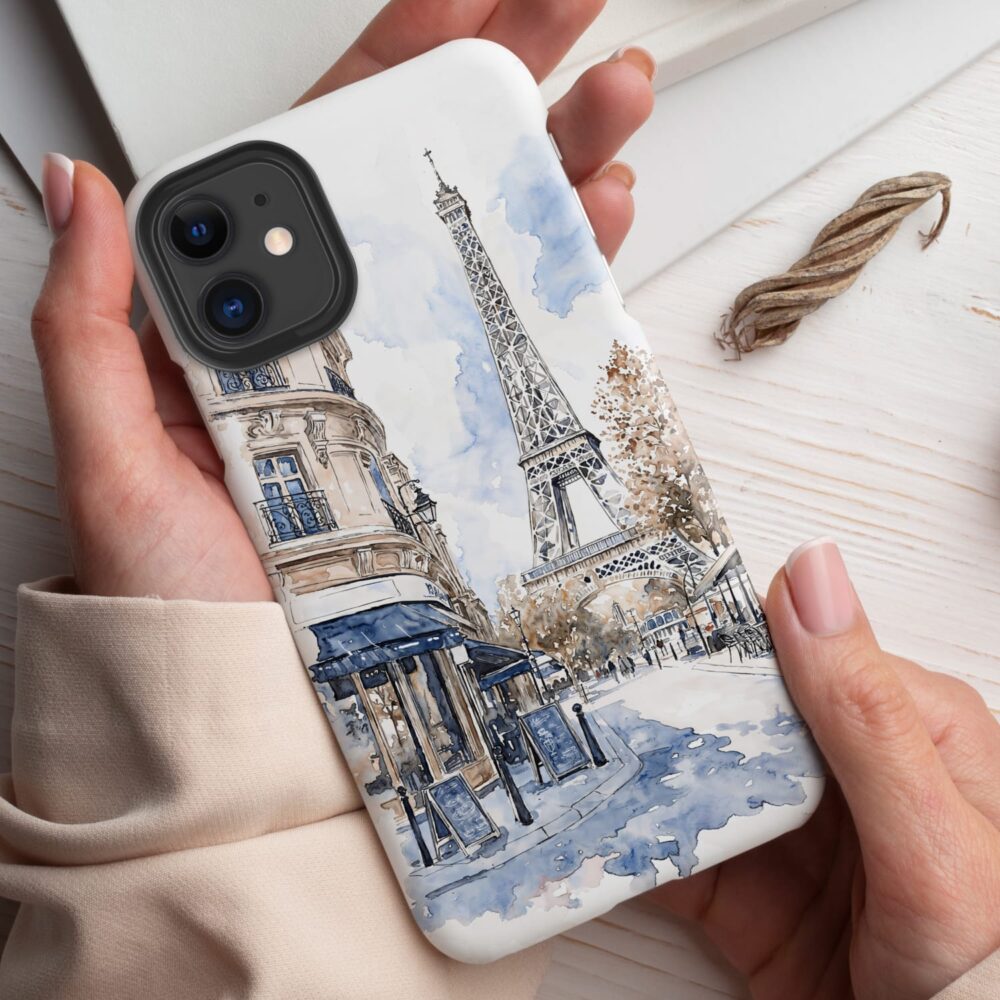 Paris France Phone Case - Tough Case - Holding in Hand Paris France Phone Case - Tough Case - Holding in Hand