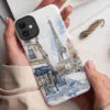 Paris France Phone Case - Tough Case - Holding in Hand