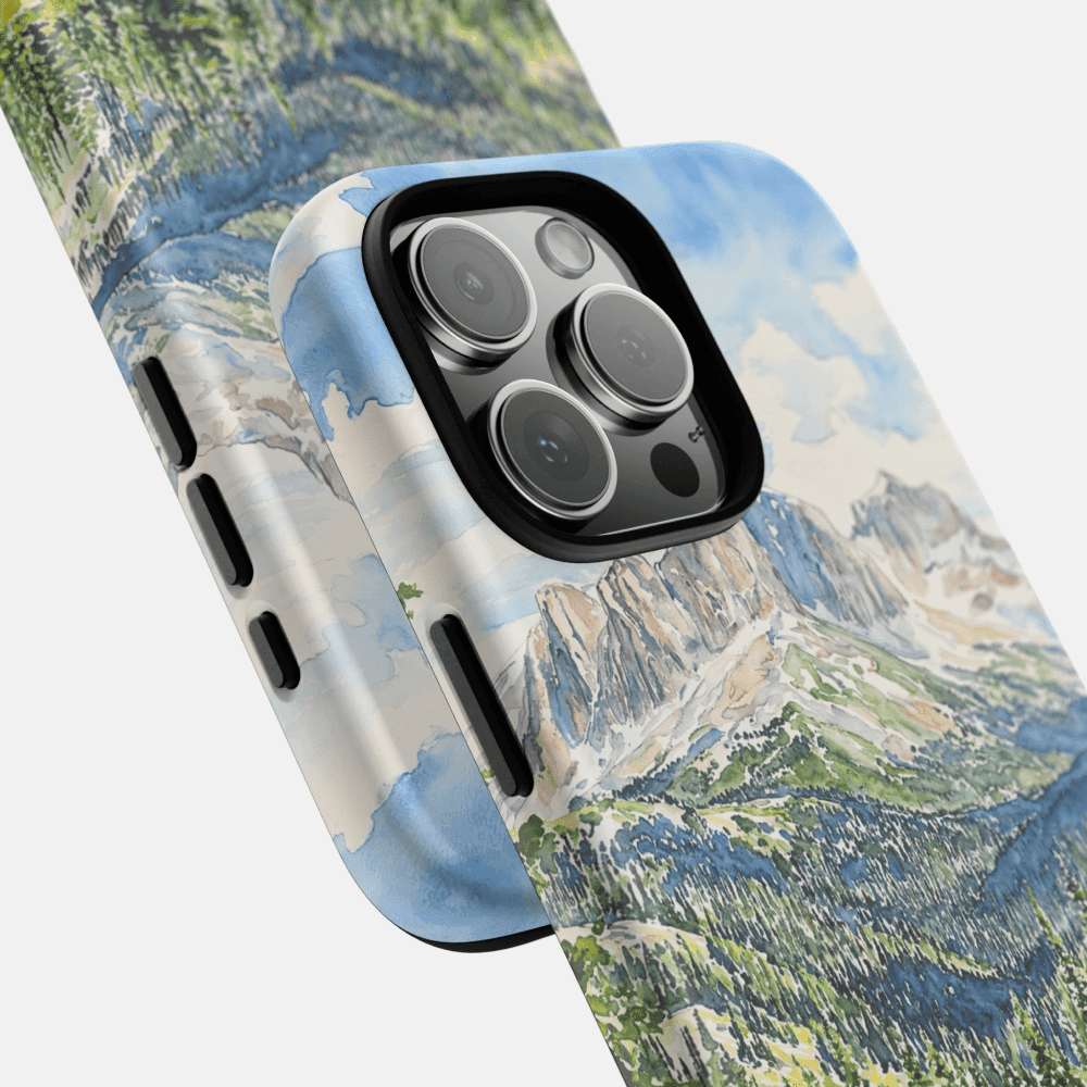 Rocky Mountains National park Phone Case - Tough Case - Parallax Rocky Mountains National park Phone Case - Tough Case - Parallax