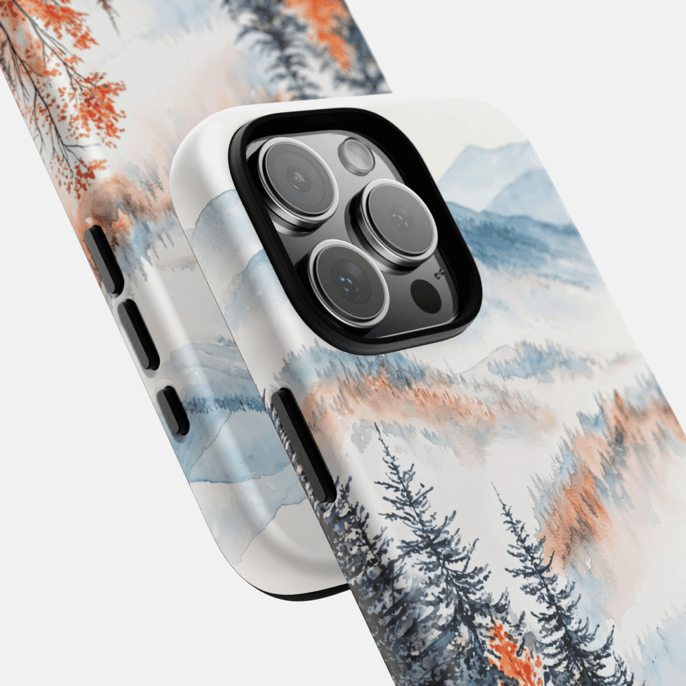 Smoky Mountains National park Phone Case - Tough Case - Parallax Smoky Mountains National park Phone Case - Tough Case - Parallax