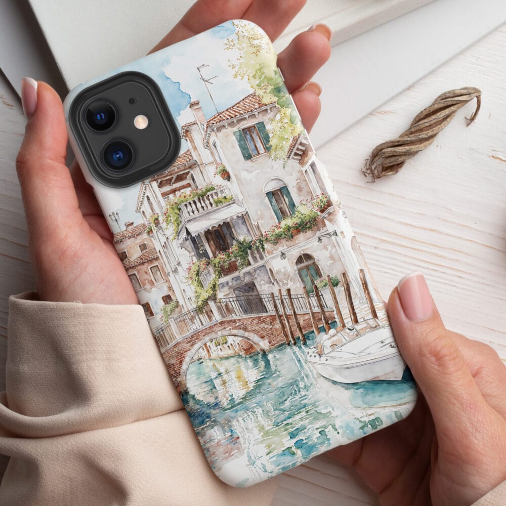 Venice Italy Phone Case - Tough Case - Holding in Hand Venice Italy Phone Case - Tough Case - Holding in Hand