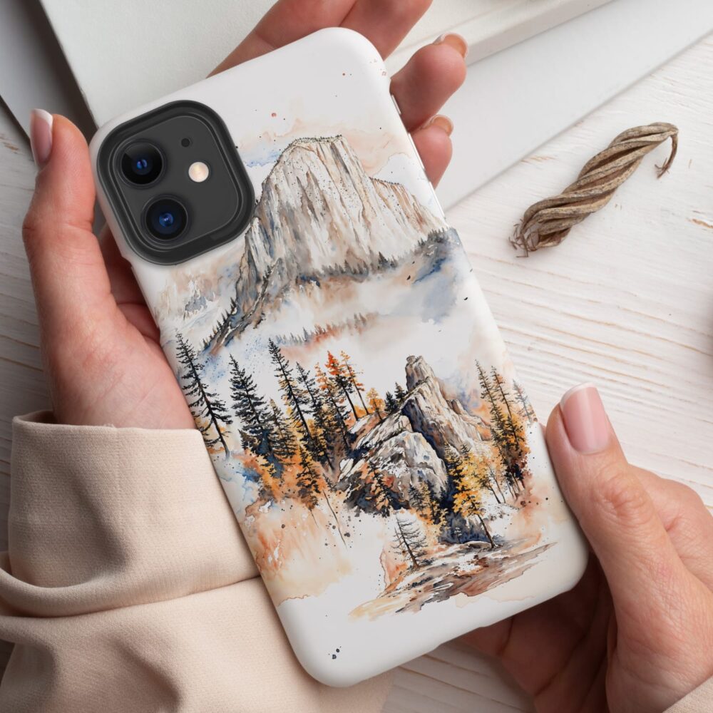 Yosemite National Park Phone Case - Tough Case - Holding in Hand Yosemite National Park Phone Case - Tough Case - Holding in Hand