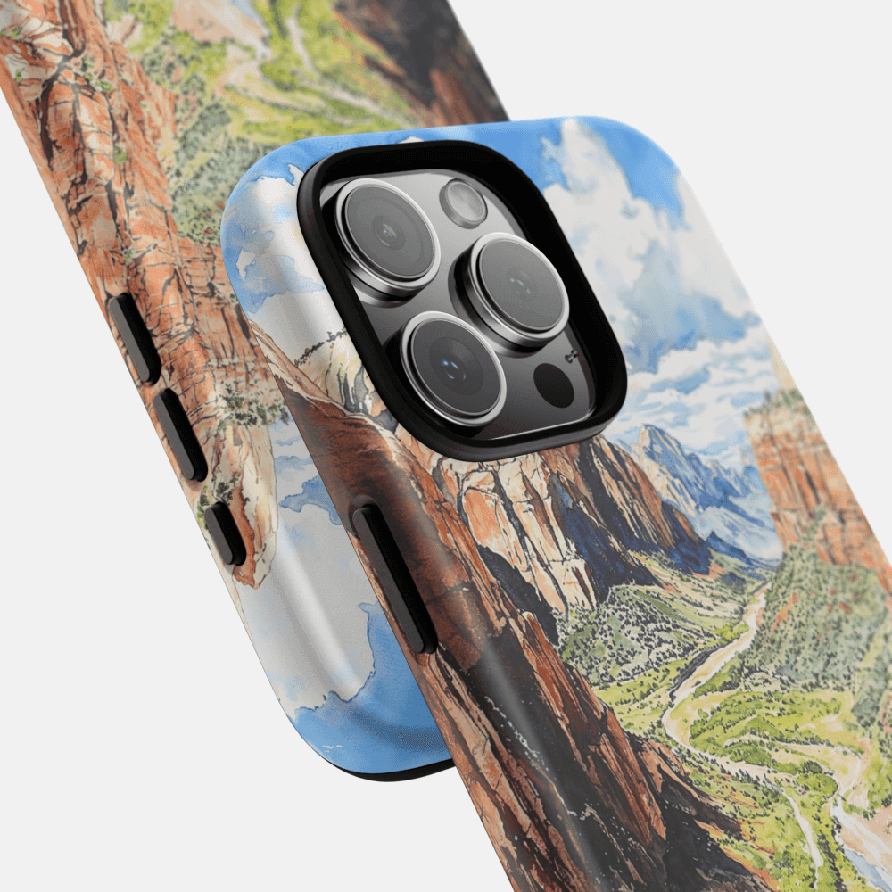 Zion National Park Phone Case - Tough Case - Parallax Zion National Park Phone Case - Tough Case - Parallax